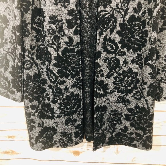 Cynthia Rowley Wool blend long sleeve open front jacket with side pockets size - Picture 5 of 8